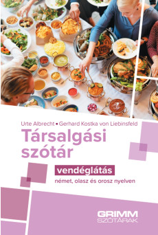 Társalgási szótár – vendéglátás – német, olasz és orosz nyelven
