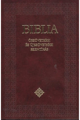 Biblia - Ószövetségi és Újszövetségi Szentírás - Kicsi /Puha - bordó (katolikus fordítás)