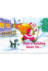 Hull a pelyhes fehér hó §K