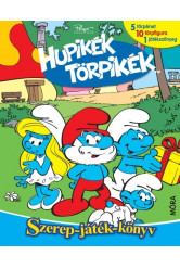 Hupikék Törpikék: Szerep-játék-könyv - 5 törpénet, 10 törpfigura, 1 játékszőnyeg