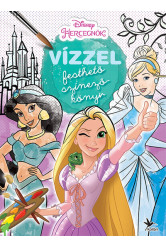 Vízzel festhető színezőkönyv: Hercegnők
