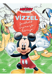 Vízzel festhető színezőkönyv: Mickey egér és barátai