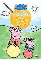 Vízzel festhető színezőkönyv: Peppa malac