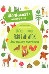Erdei állatok - Montessori foglalkoztató füzet 3-4 éveseknek