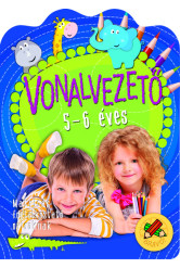 Vonalvezető 5-6 éves - Matricás foglalkoztató ovisoknak