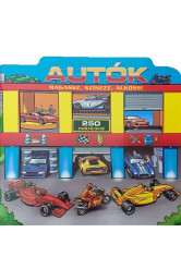 Ragassz, színezz, alkoss! - Autók - 250 matricával (óriás foglalkoztató)