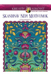 Skandináv népi motívumok - Színezőkönyv - Kreatív kikötő