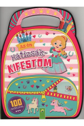 Az én hátizsák-kifestőm - 100 matricával (rózsaszín)