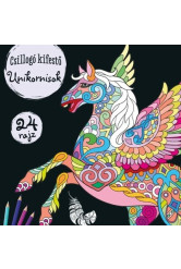 Csillogó kifestők - Unikornisok - Csillogó kifestők