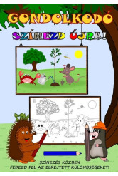 Gondolkodó - Színezd újra!