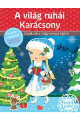 A világ ruhái KARÁCSONY – Matricás könyv - minimiki