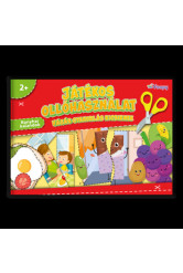 Játékos ollóhasználat - Vágás gyakorlás kicsiknek - Konyhai kalandok