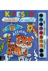 Kifestő festékekkel és ecsettel - Állatok