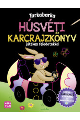Tarkabarka húsvéti karcrajzkönyv - játékos feladatokkal §H