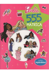 555 matrica: Barbie - Vidám fejtörőkkel