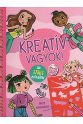 Kreatív vagyok! - Sok színes matricával (divat)