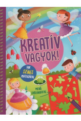 Kreatív vagyok! - Sok színes matricával (tündéres)
