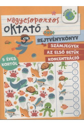 Nagycsoportos oktató rejtvénykönyv - 5 éves kortól