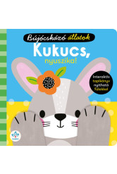 Bújocskázó állatok: Kukucs, nyuszika! - Interaktív tapikönyv nyitható fülekkel