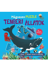 Mágneses puzzle - Tengeri állatok