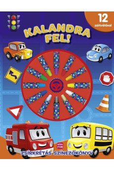 Kalandra fel! - Zsírkrétás színezőkönyv
