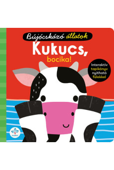 Bújocskázó állatok: Kukucs, bocika! - Interaktív tapikönyv nyitható fülekkel